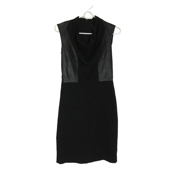 NWT Kenneth Cole Black Sleeveless Sheath Dress for Women Size 0 minor Flaw. - Picture 1 of 9